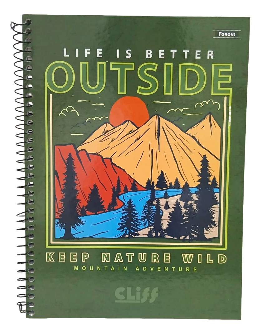 CADERNO C.D. 1X1 CLIFF MASC.